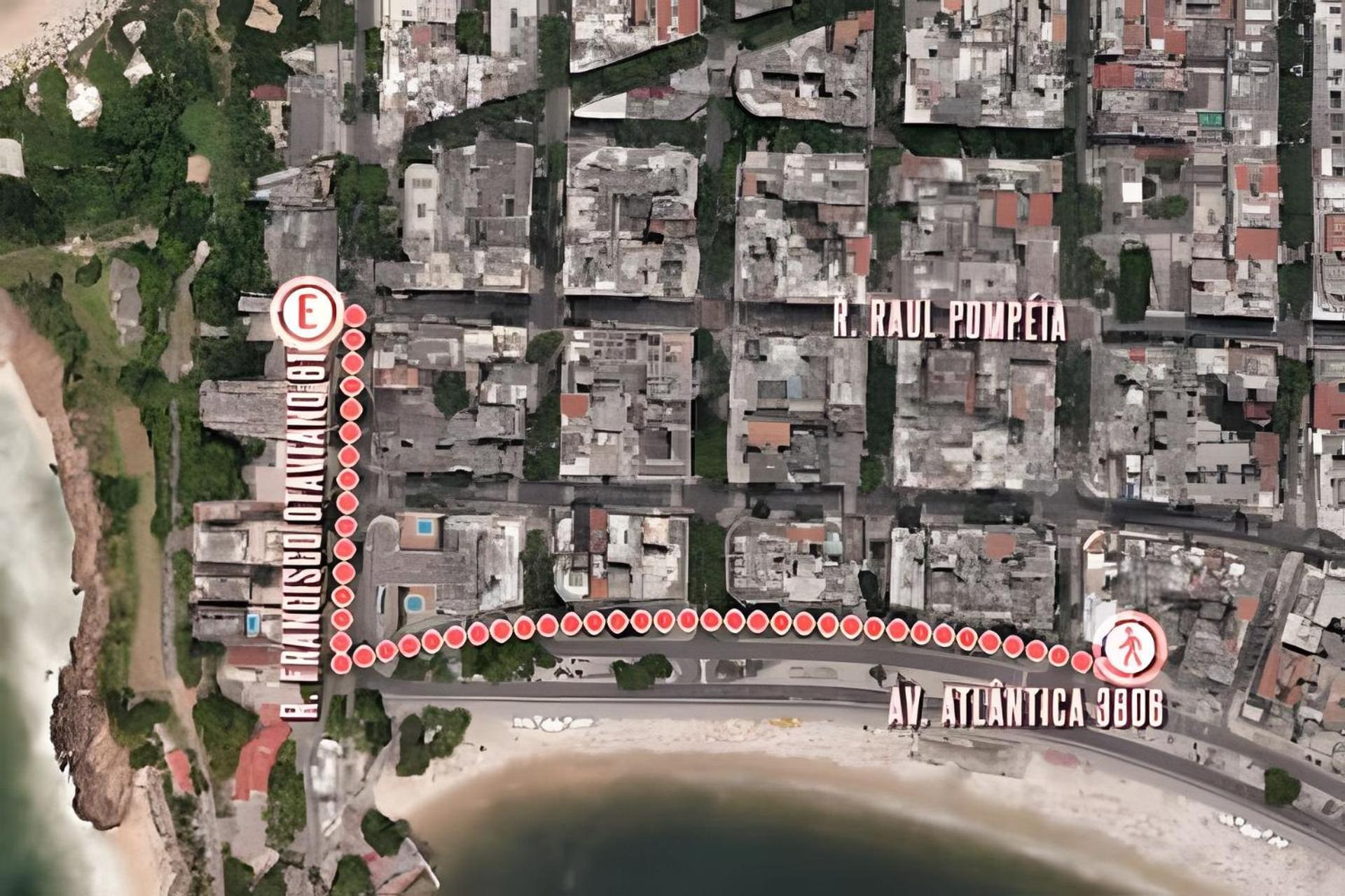 Studio Pe Na Areia Em Copacabana Ріо-де-Жанейро Екстер'єр фото