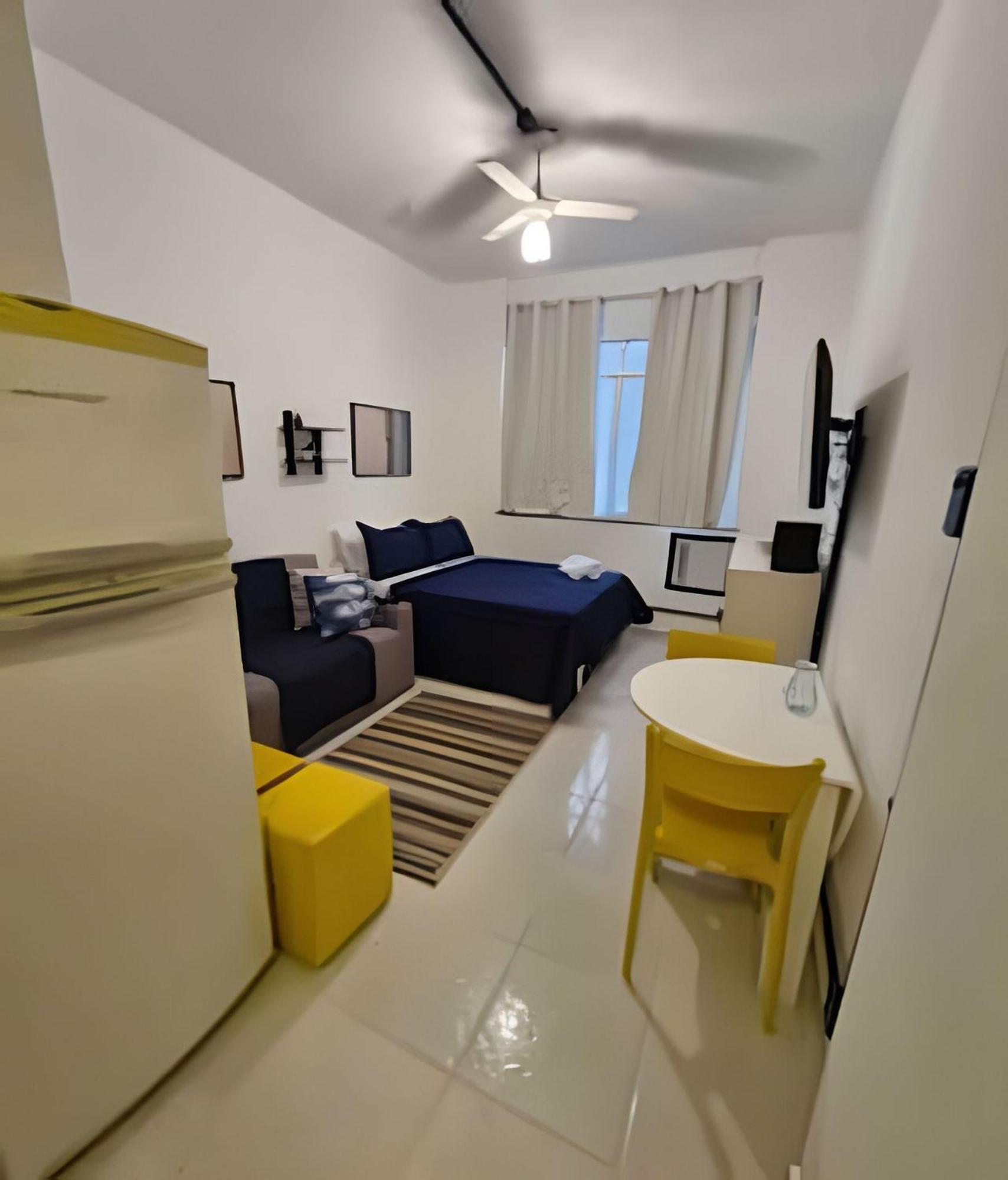 Studio Pe Na Areia Em Copacabana Ріо-де-Жанейро Екстер'єр фото