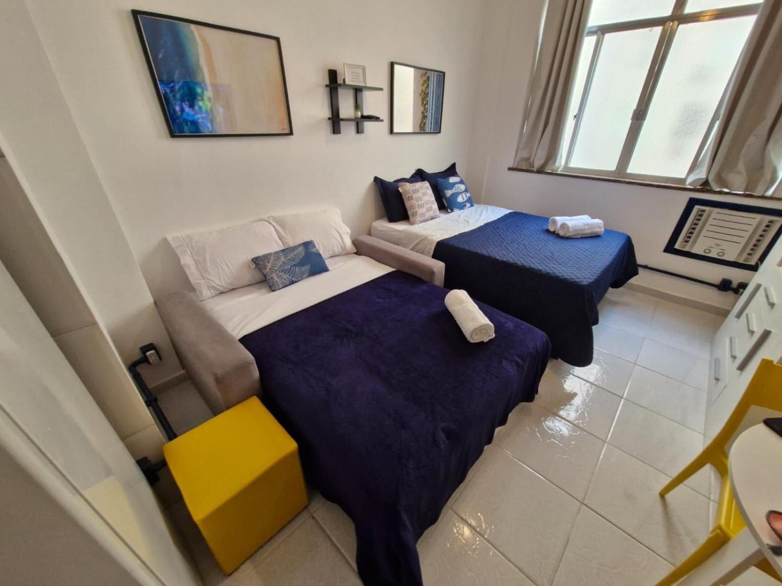Studio Pe Na Areia Em Copacabana Ріо-де-Жанейро Екстер'єр фото
